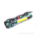 USB Rechargeable Mini Size Zoom Camouflaged Flashlight